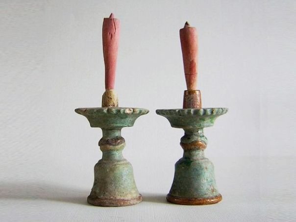 Candlesticks and candles - (1983-13)